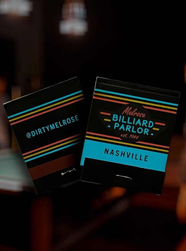 20 light book billard room Matchbook 20 Light