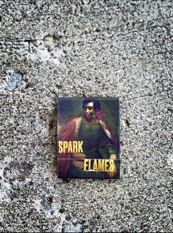 20 light matchbook Butcher and Bee -Spark a Flame Matchbook 20 Light