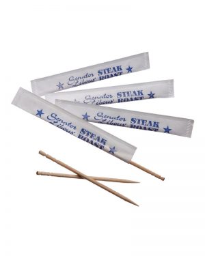 Paper Wrapped Toothpicks