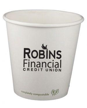 10 oz. Eco-Friendly Compostable Paper Hot Cup