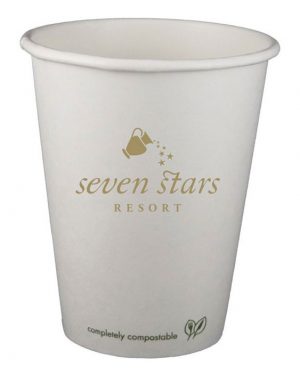 12 oz. Eco-Friendly Compostable Paper Hot Cup
