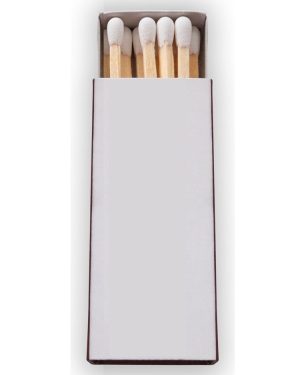 Plain Milday 2″ White or Black Match Box