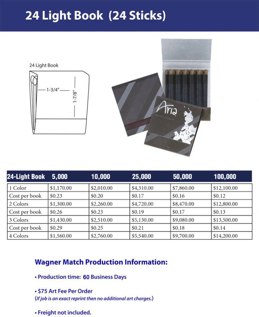 Matchbook 24 Light - Pricing