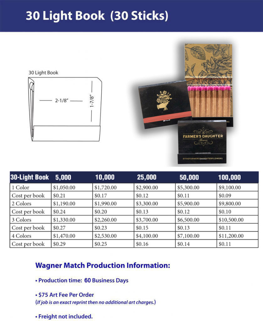Matchbook 30 Light - pricing